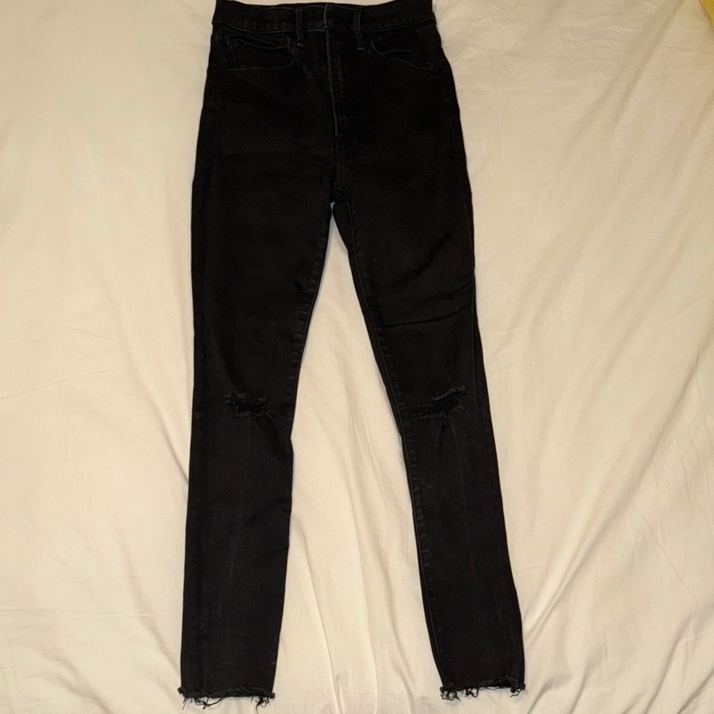 Abercrombie & Fitch Black Skinny Jeans